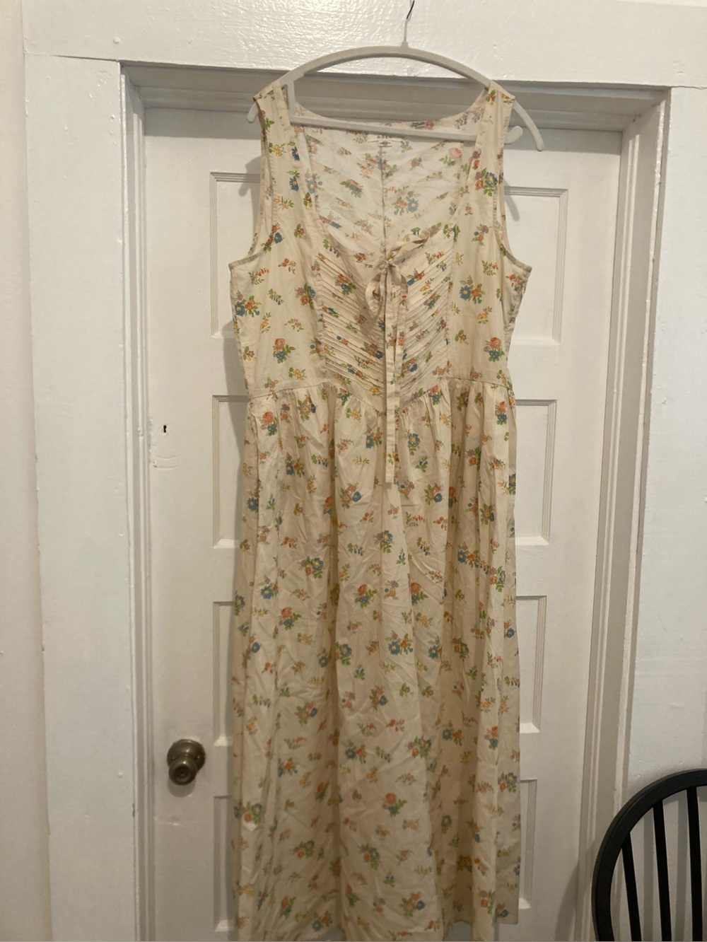 Doen Cream Floral Dress
